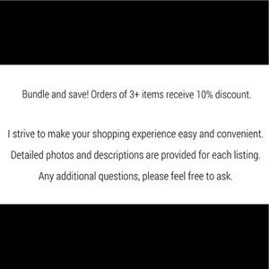 ❗️✨ Bundle & Save ✨❗️